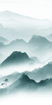 别墅 无框玄关山水 tif分层
