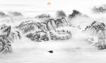 新中式山水画