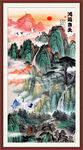 泰山日出五岳独尊