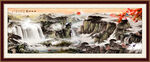 水墨山水画