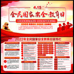 全民国家安全教育日展板