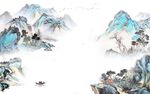大气 电视别墅山水 TIF分层
