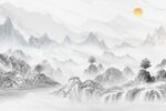 新中式背景墙
