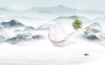 意境高端山水新画 TIF分层