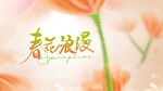 春天赏花节海报