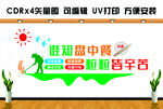 学校餐厅食堂文化墙