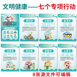 爱国卫生七个专项行动 