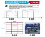 简易钢筋或木工等加工棚