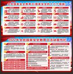 国家安全日展板