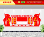 入团誓词文化墙