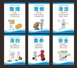 企业6S管理展板