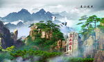 泰山山水画