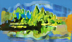 山水风景画
