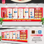 企业文化墙公司文化墙 
