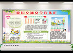 校园交通安全宣传栏