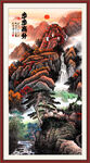 玄关山水画