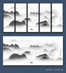 意境水墨山水