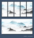 禅意水墨山水