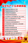安全生产15条硬措施