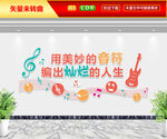 音乐室文化墙