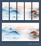 中堂山水画