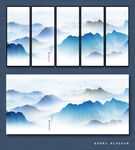 国画壁画山水画