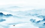 水墨高清风景山水 TIF分层