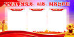 三务公开栏