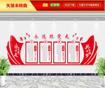 永远跟党走文化墙