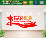 为人民服务文化墙