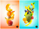 水果海报设计
