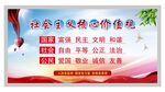社会主义核心价值观展板设计