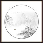 新中式山水画