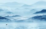 高清 意境客厅山水 TIF分层