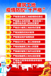 工地疫情防控十严格