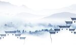 最新电视客厅山水 TIF分层