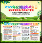 防灾减灾日展板