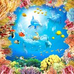 海底珊瑚天顶壁画