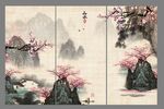 水墨山水画
