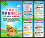 中国居民膳食指南展板