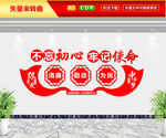 不忘初心牢记使命文化墙