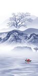 新款高端玄关墙画 TIF分层