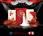 红色中式婚礼