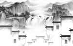 意境 客厅人气山水 tif分层