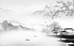 江南意境新山水图 tif分层