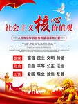 社会主义核心价值观海报
