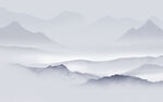 高大上客厅简约山水 TIf分层