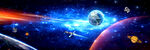 巨幅宇宙星空