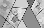 几何 新欧式无框画 TIF分层