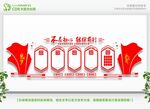 中式党建墙